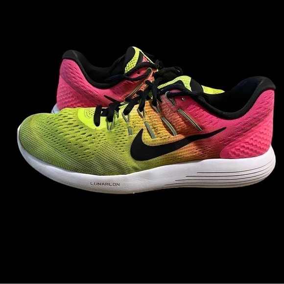 Nike Women’s Size 8.5 Lunarglide 8 Athletic Running Sneaker Shoes Multicolor - Picture 16 of 16